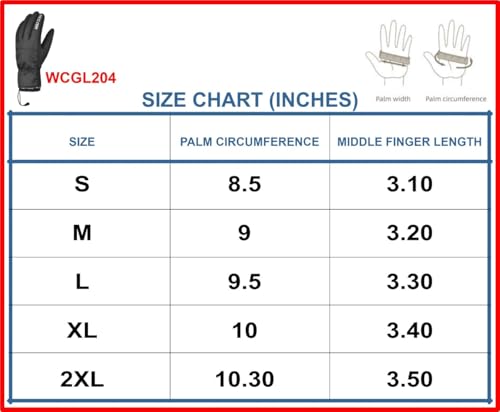 Waterproof Touchscreen Winter Thermal Gloves