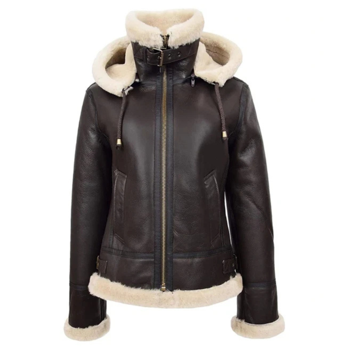Civic Leather Women’s Brown Jacket