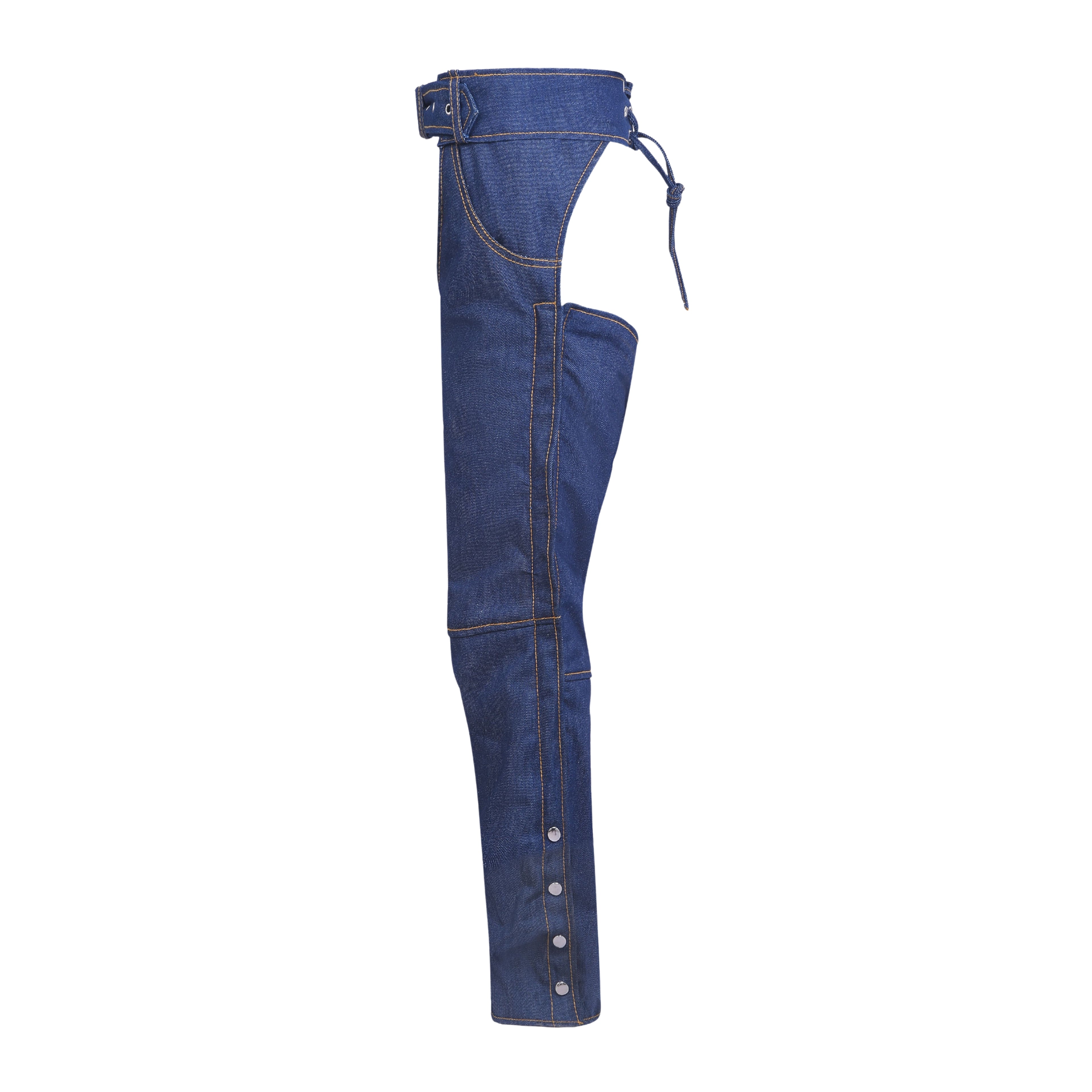 Milwaukee Leather Women’s Premium Textile Motorcycle Riding Chaps – Lightweight Protective Biker Gear