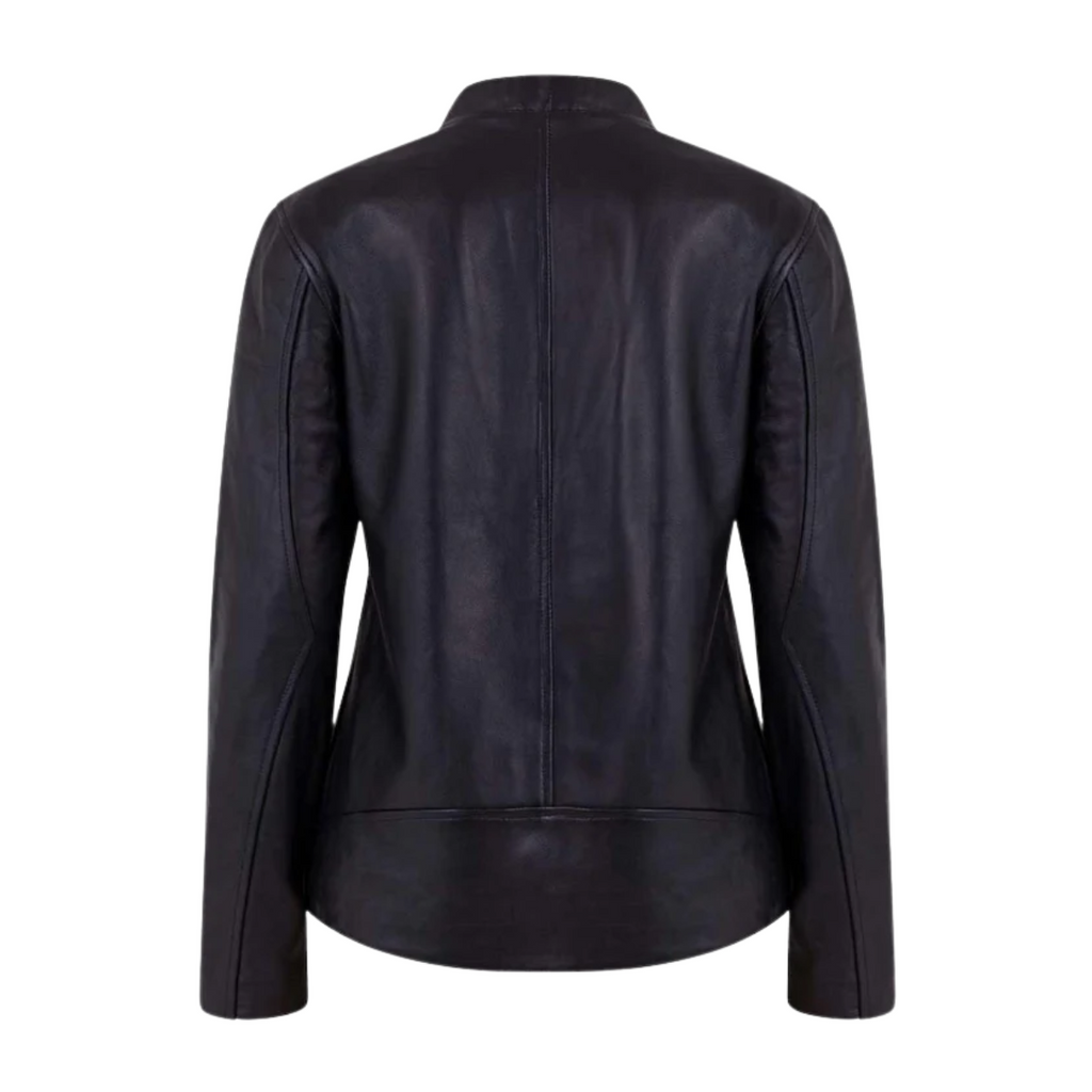 Women’s Soft Black Sheepskin Leather Jacket