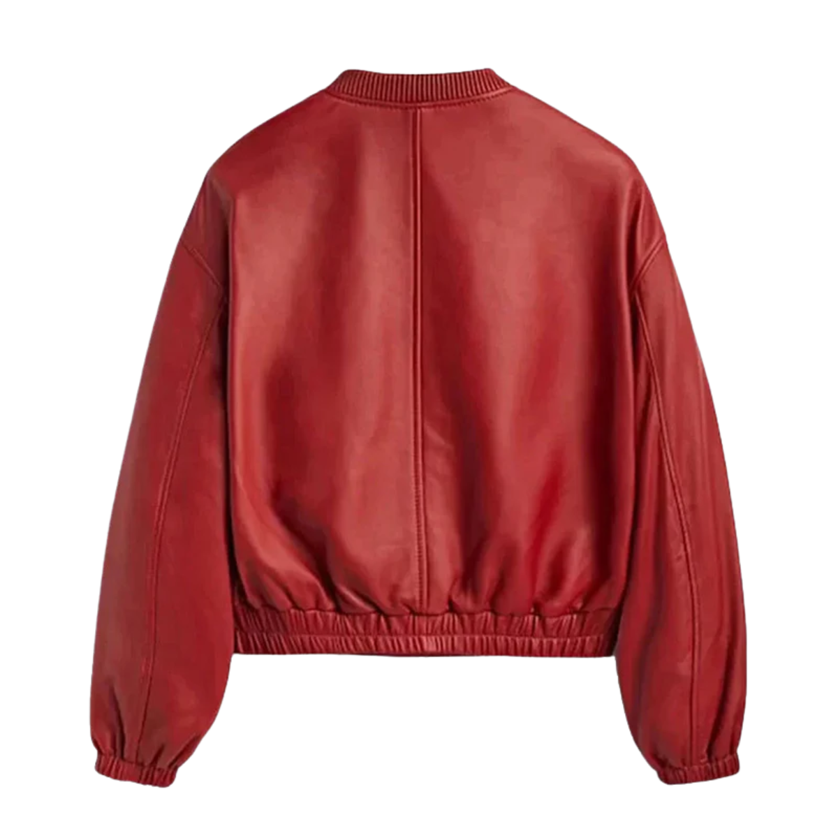 Women’s Red Leather Jacket