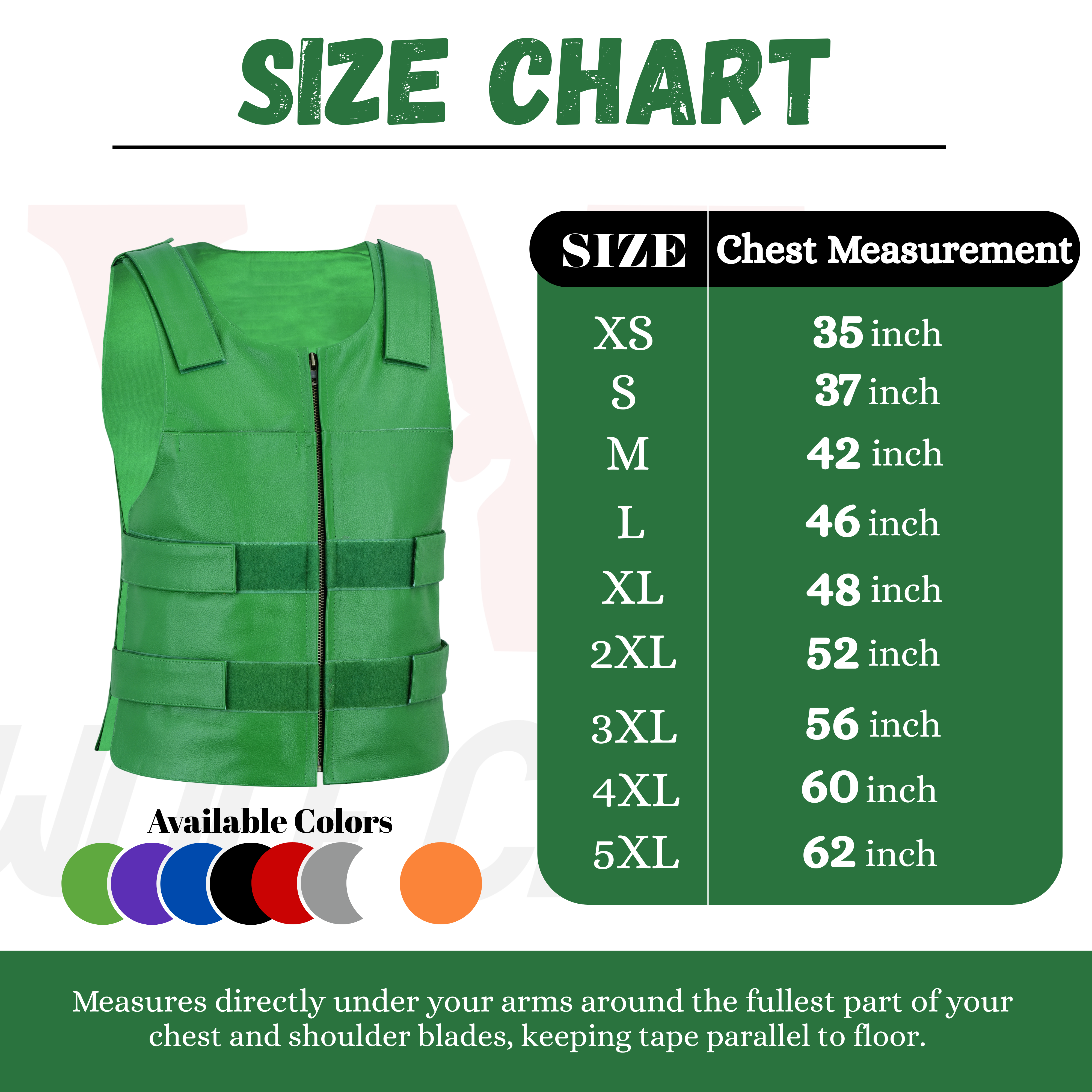 Men's Tactical Bulletproof-Style Green Leather Biker Vest – Military-Inspired Streetwear by Rexons