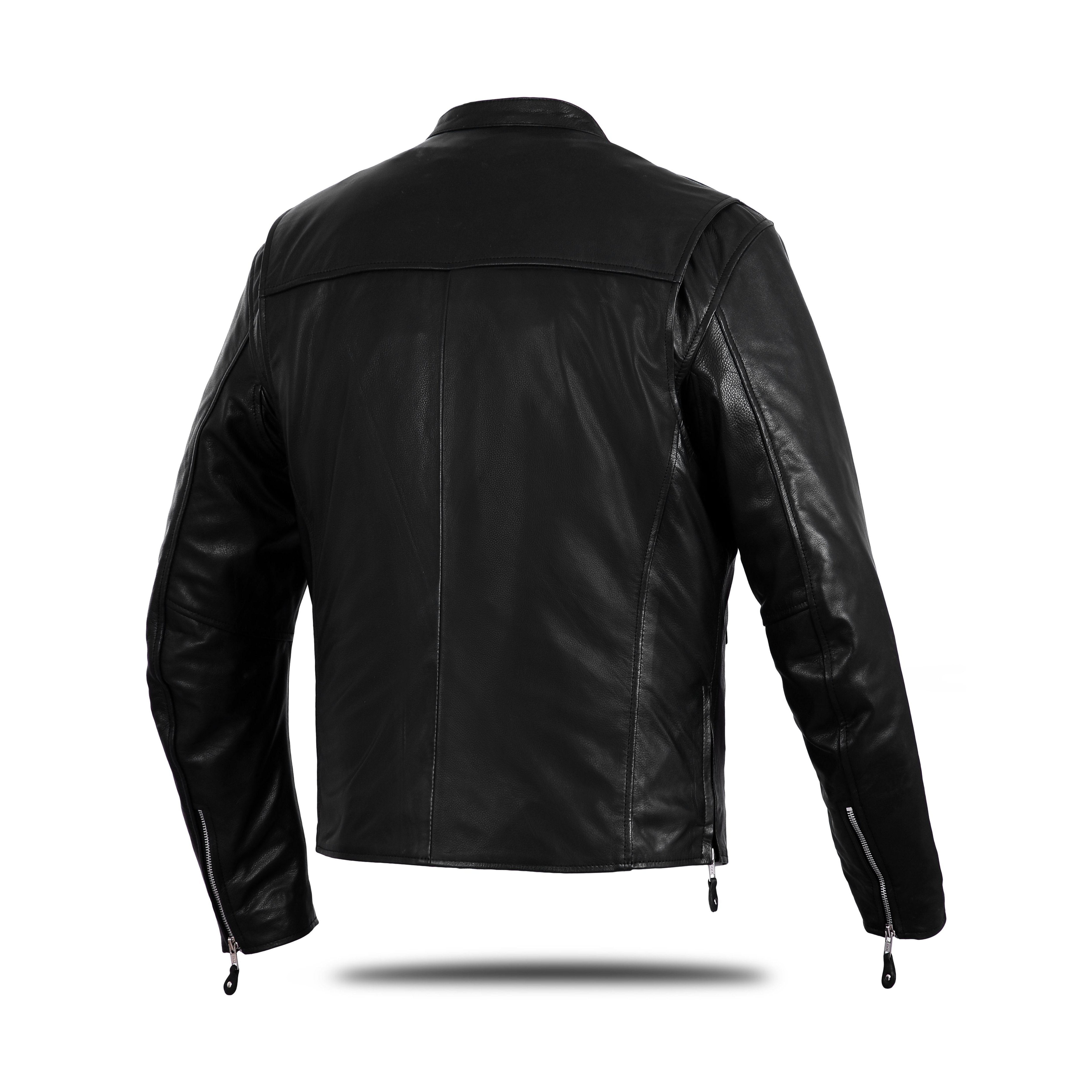 Classic Black Leather Jacket – Timeless Style, Premium Comfort