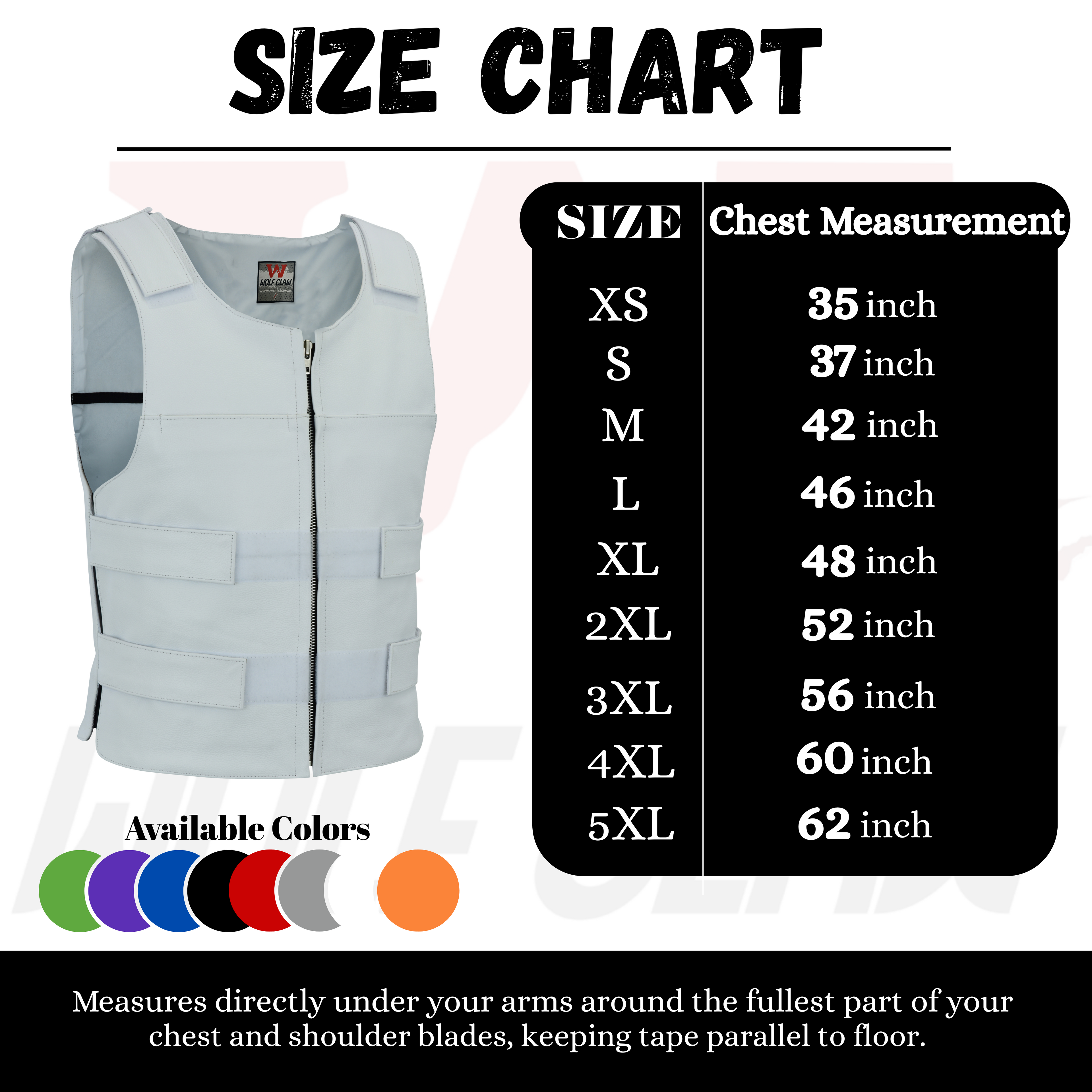 Men's White Bulletproof-Style Leather Vest for Biker Clubs – Bold Streetwear by Rexons