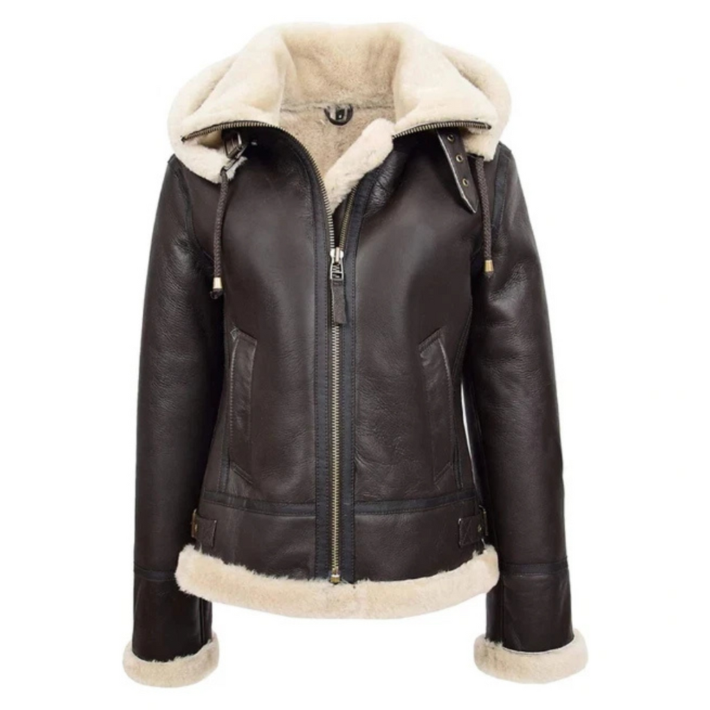 Civic Leather Women’s Brown Jacket