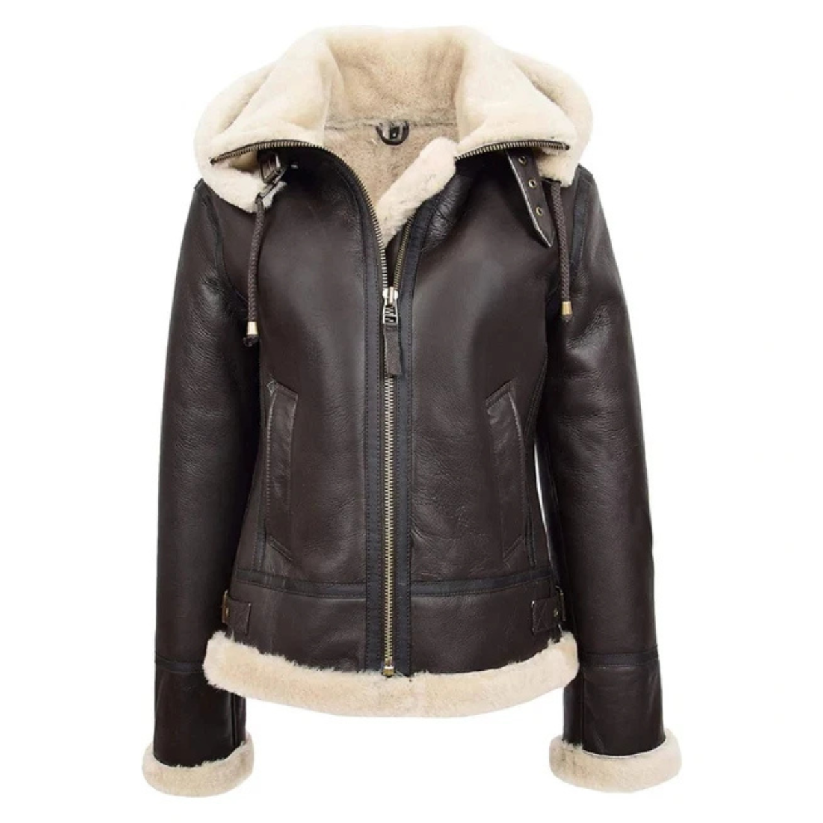 Civic Leather Women’s Brown Jacket