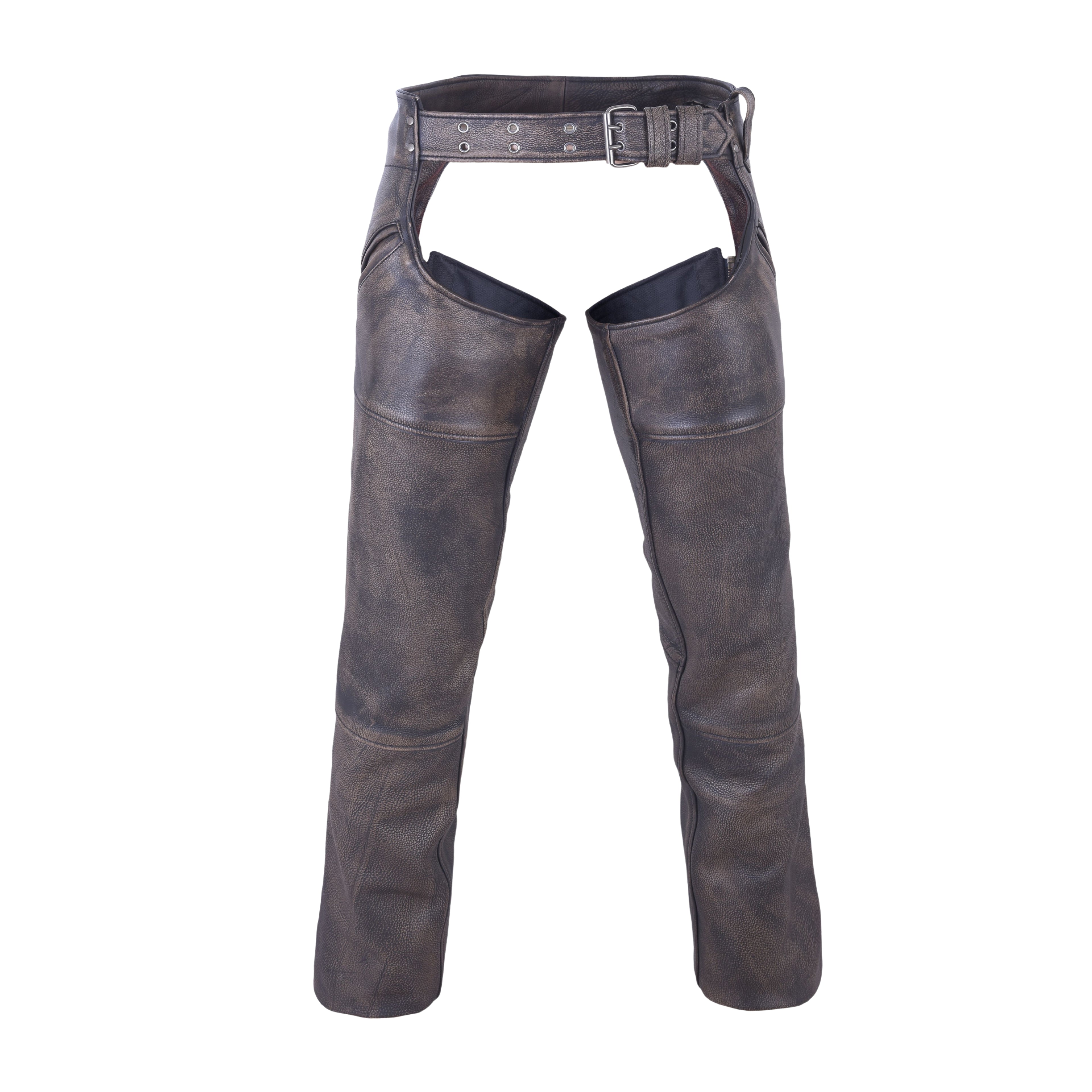 Milwaukee Leather Men’s Premium Motorcycle Chaps – Thermal Lined Biker Riding Gear