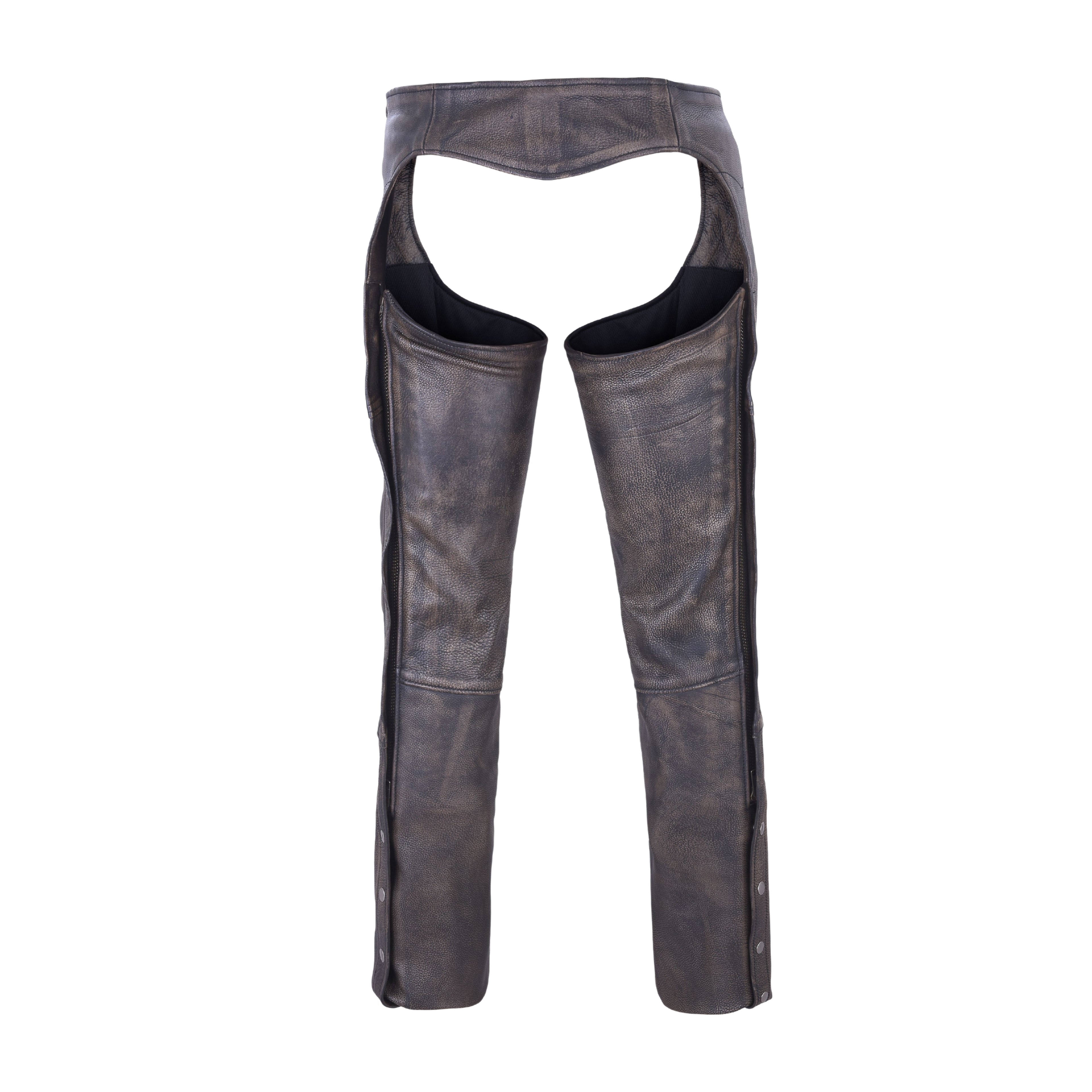Milwaukee Leather Men’s Premium Motorcycle Chaps – Thermal Lined Biker Riding Gear