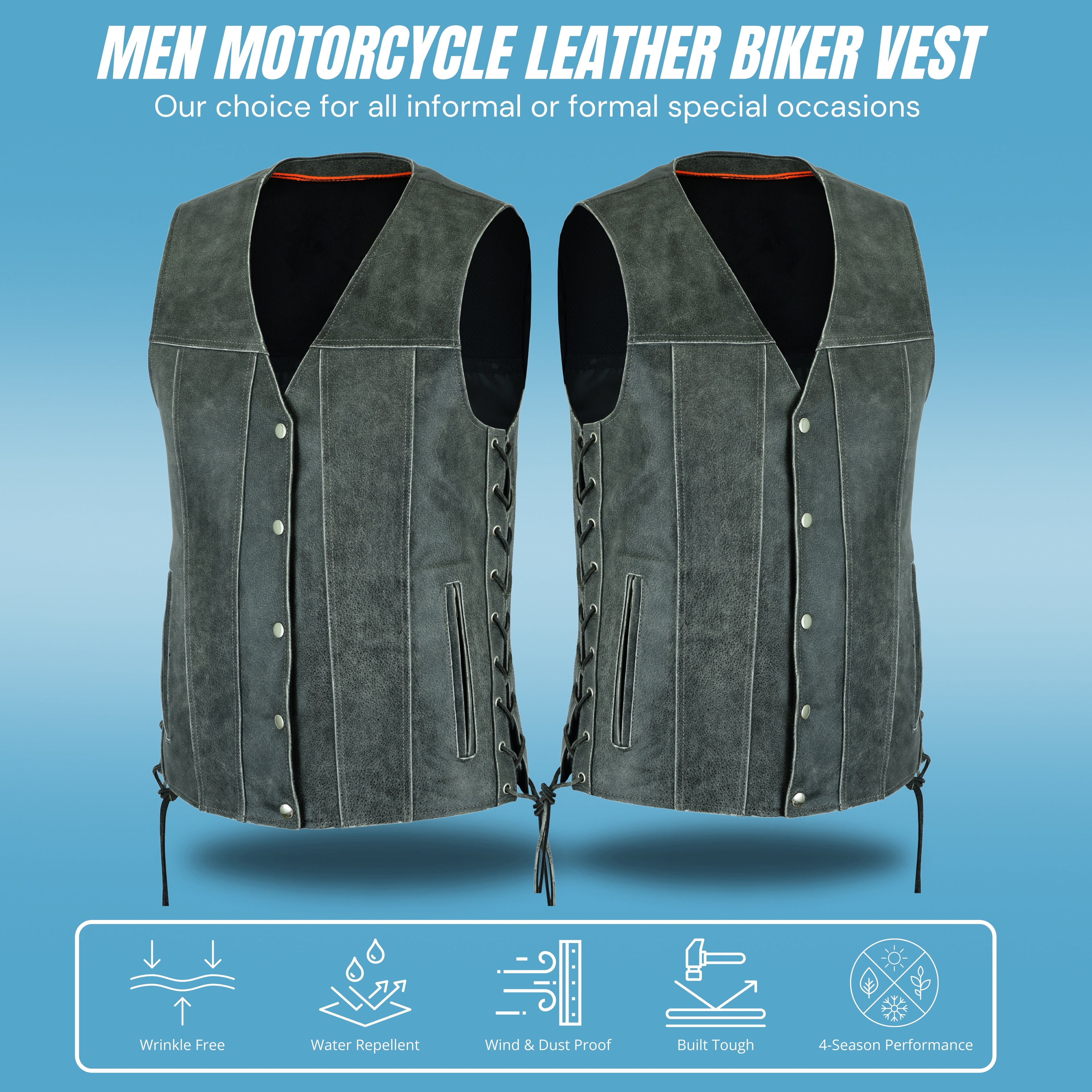 Rexons Tactical Vest – Gaming, Security, Police & FBI Style Combat-Ready Gear