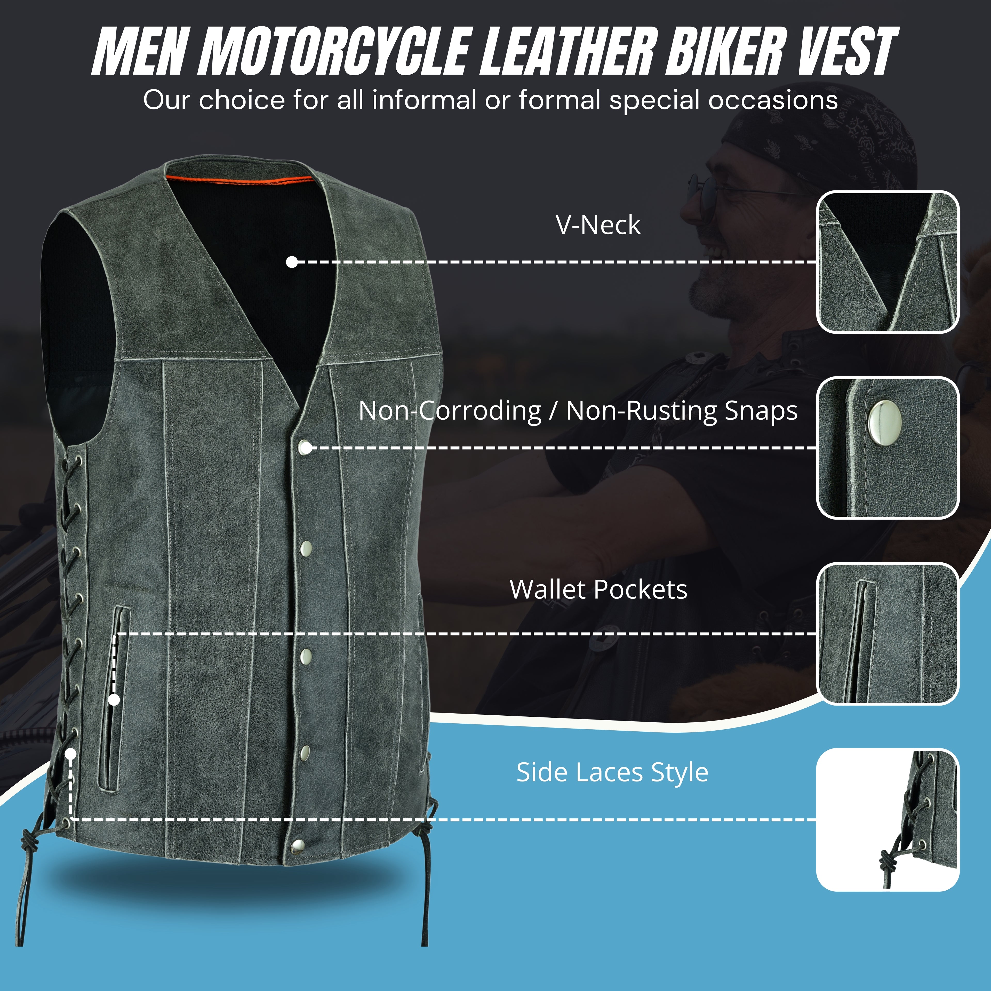 Rexons Tactical Vest – Gaming, Security, Police & FBI Style Combat-Ready Gear