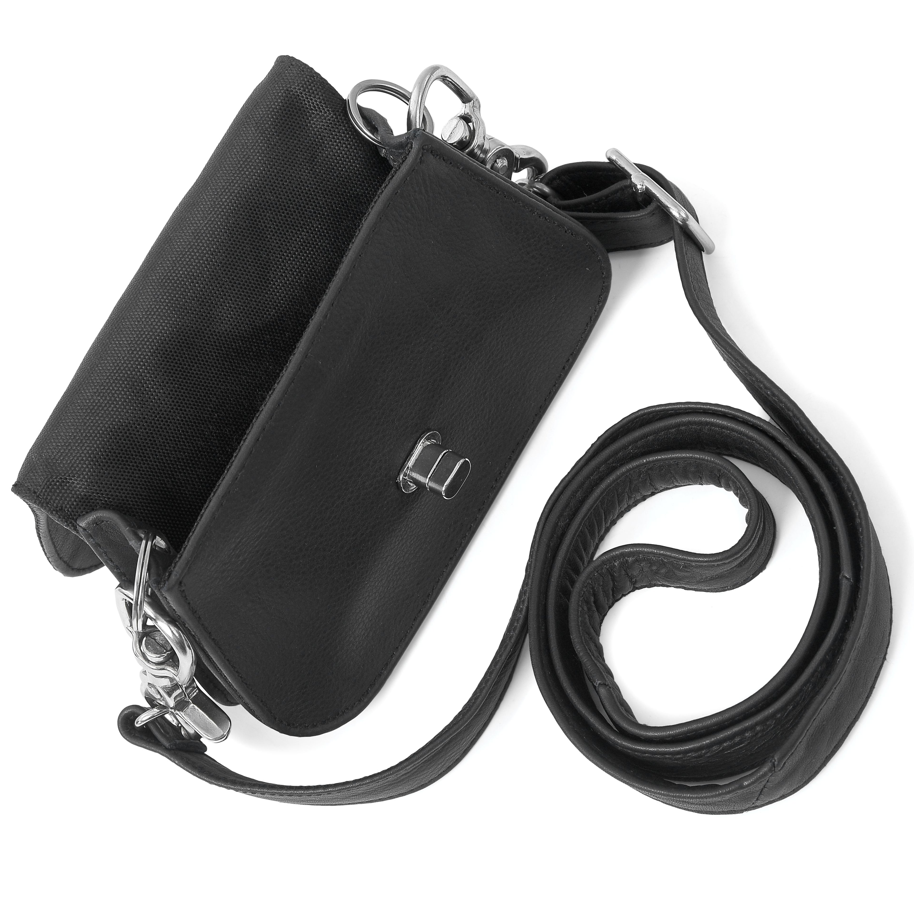 Cassie Crossbody Bag 19 with Rivets – Elegant Riveted Leather Shoulder Bag by Rexons
