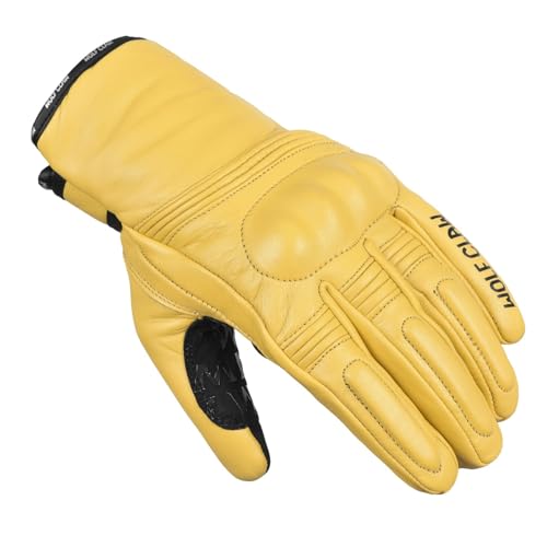 Leather Motorcycle Road Racing Cruiser Touchscreen Gloves