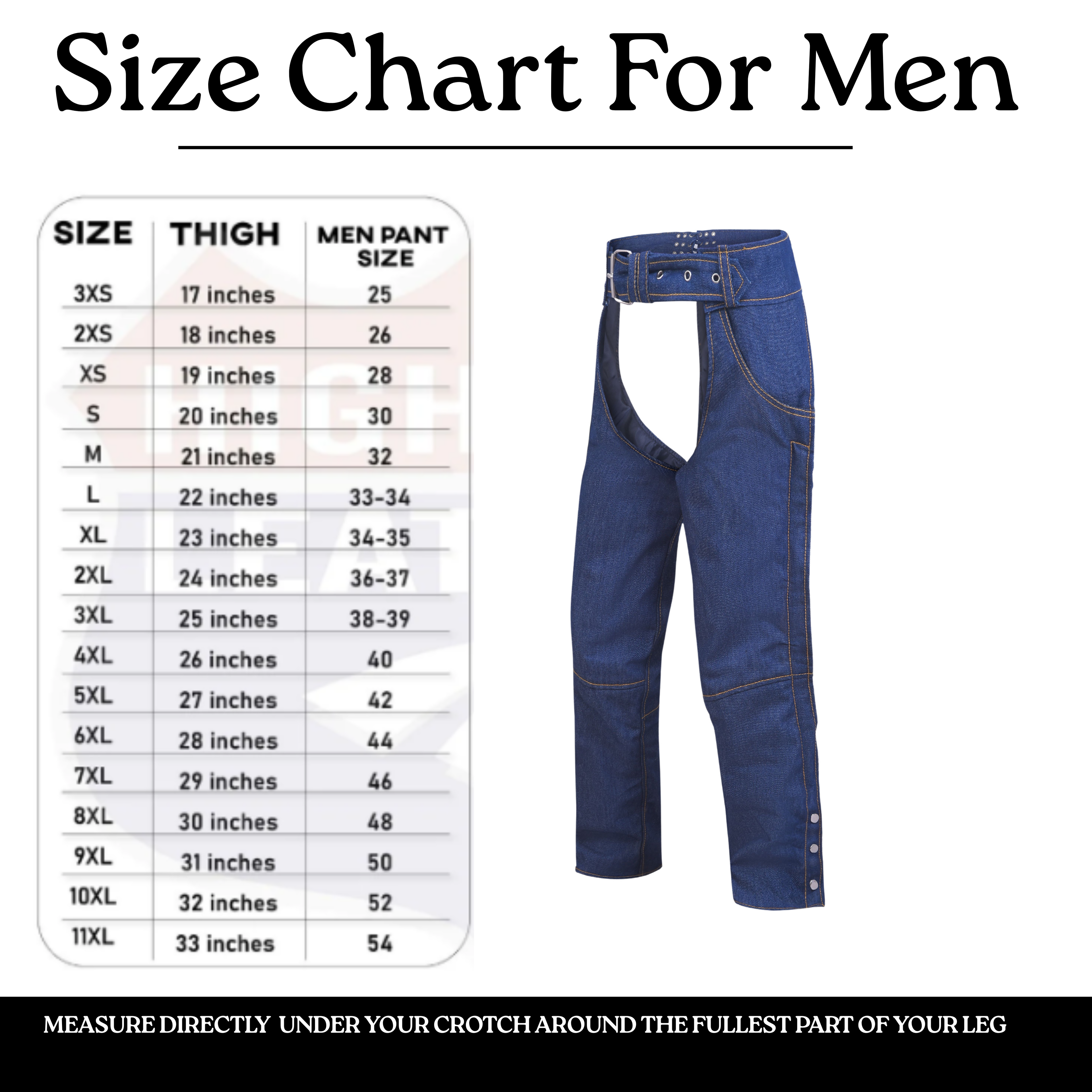 Milwaukee Leather Women’s Premium Textile Motorcycle Riding Chaps – Lightweight Protective Biker Gear