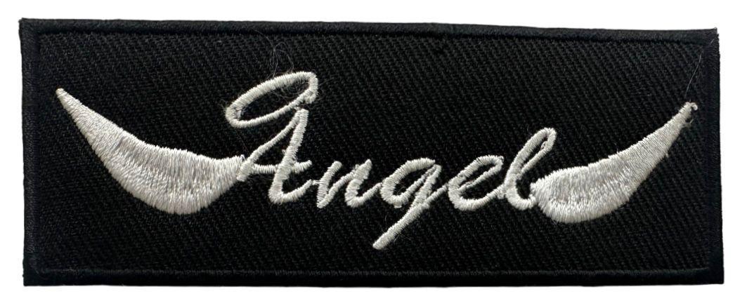 RXEP123 ANGEL DESIGN MOTORCYCLE PATCH EMBROIDERY IRON ON PATCH